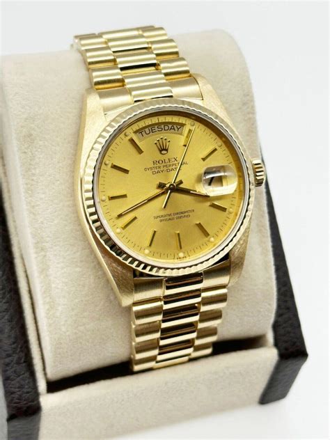 rolex presidential 18038 day-date|Rolex 18038 production years.